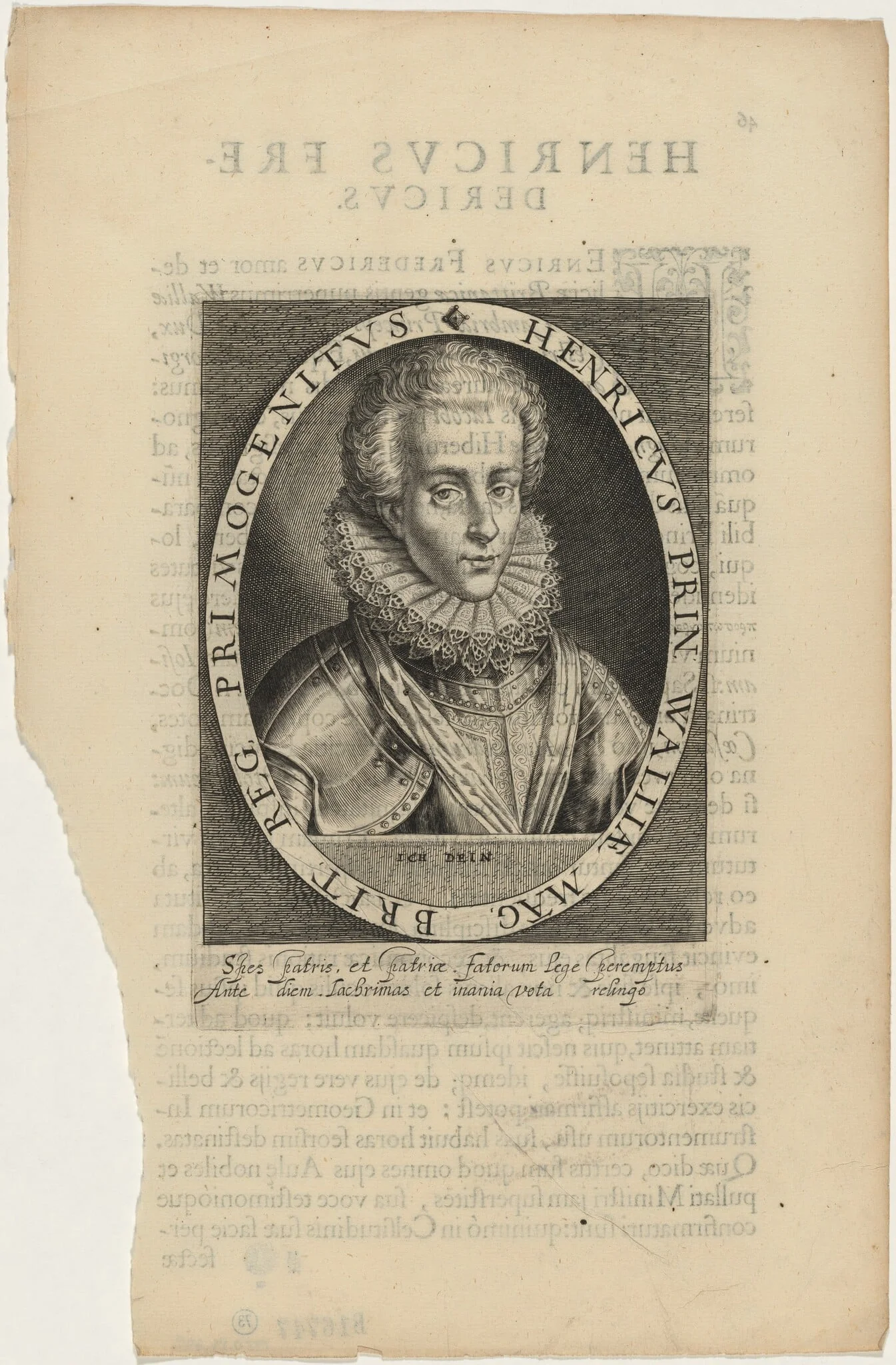 Henry Frederick, Prince of Wales, detail