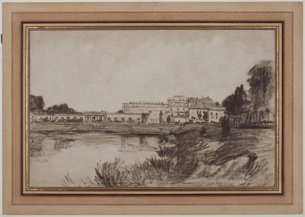 View of Versailles, by Antoine Vollon, 1804