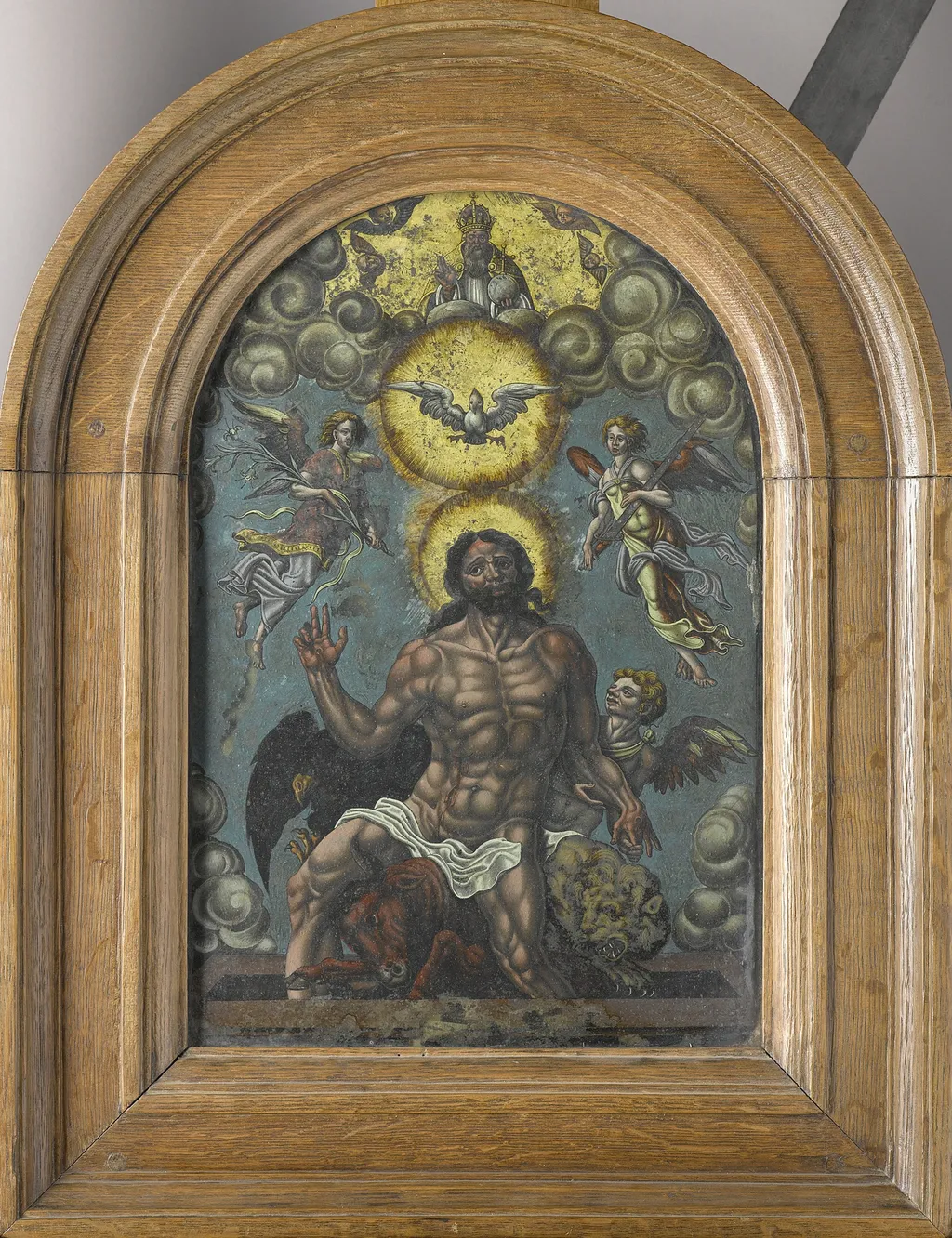 The Holy Trinity, by Maarten van Heemskerck, unspecified, 1550