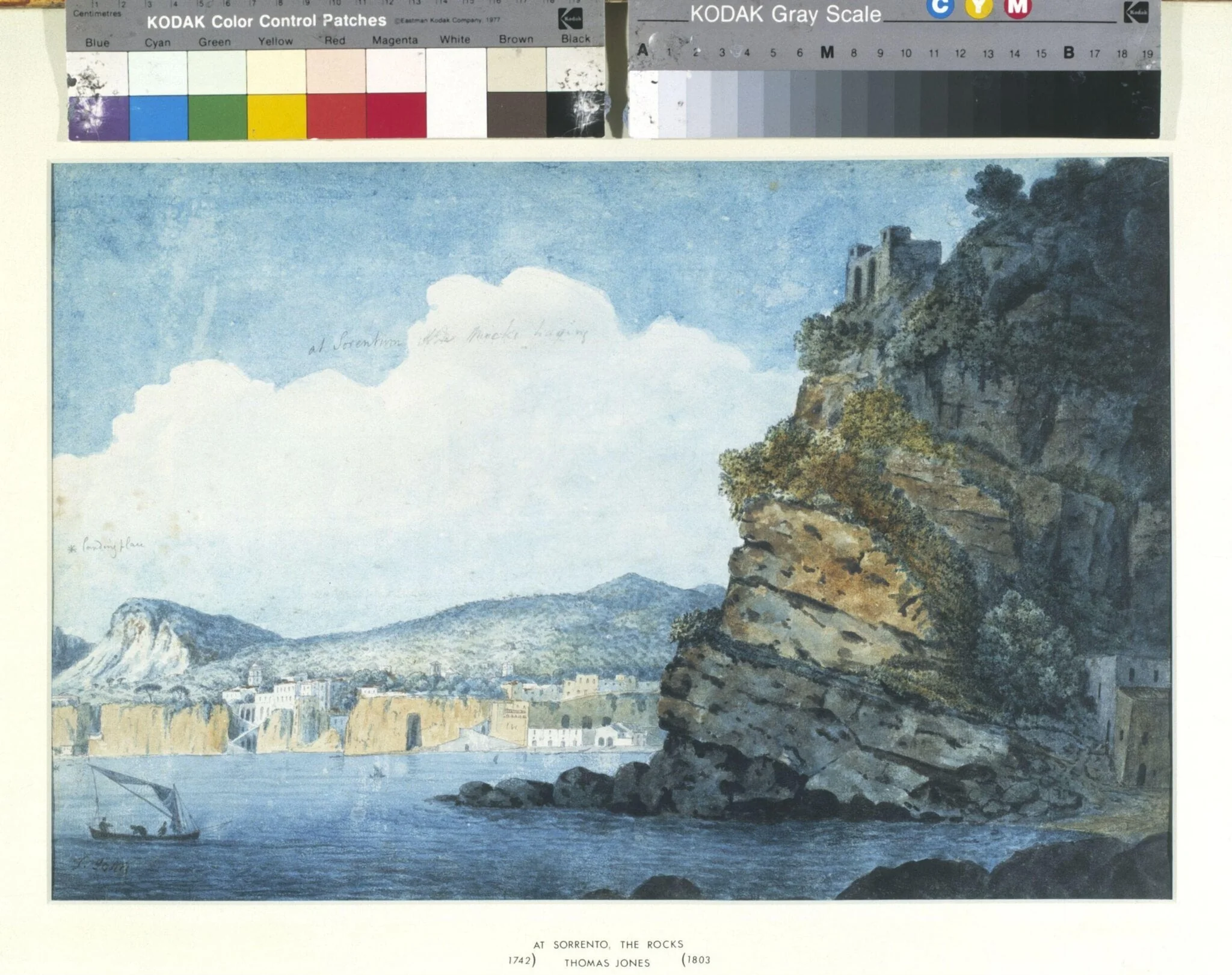 At Sorrentum, the Rocks, detail