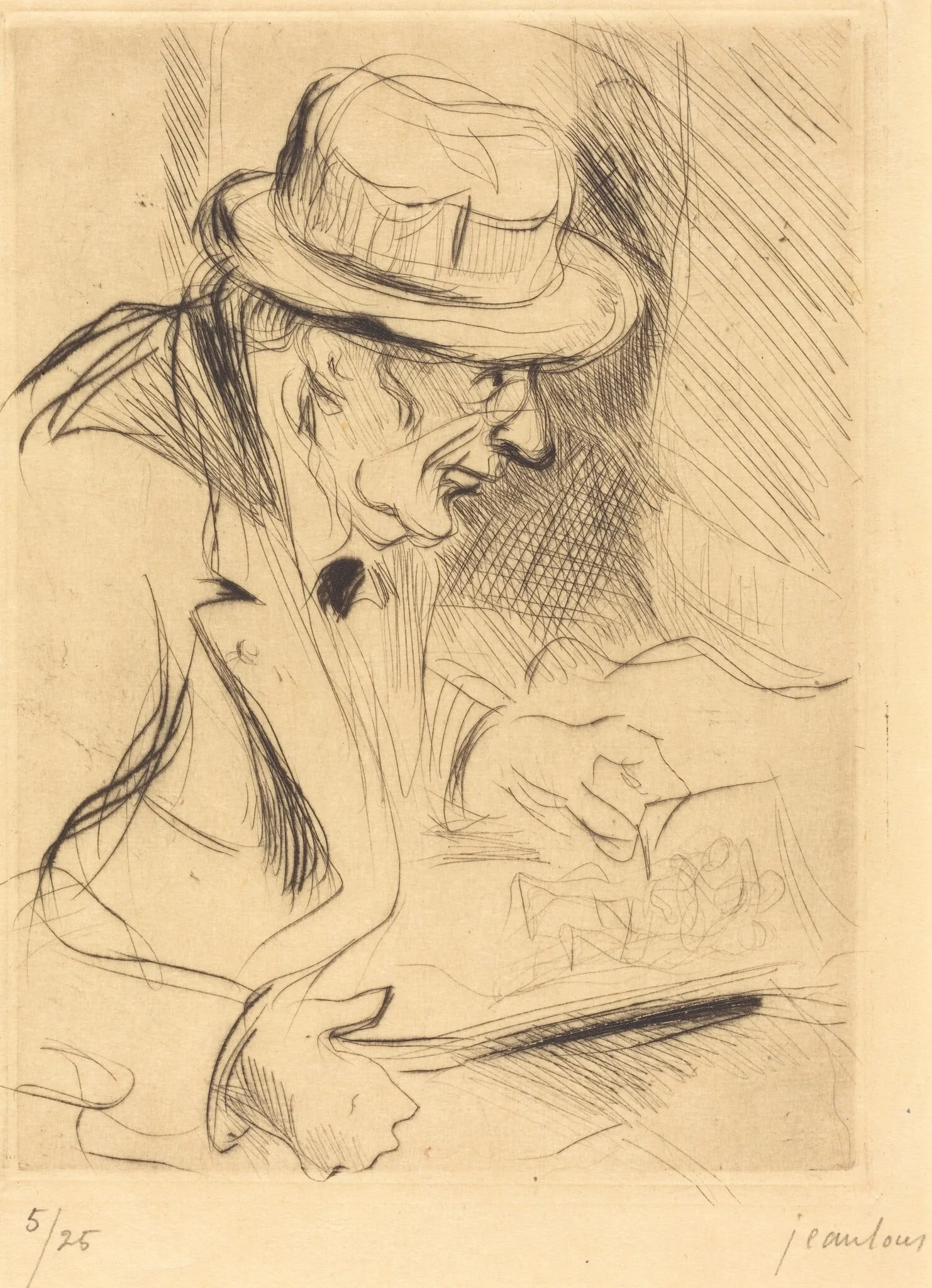 J.L. Forain, detail