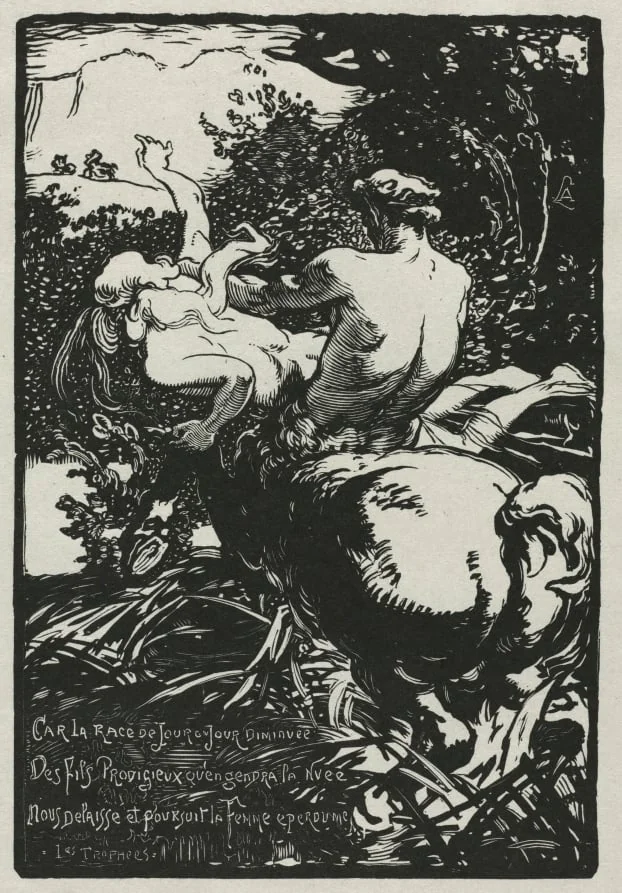 The Centaur, detail