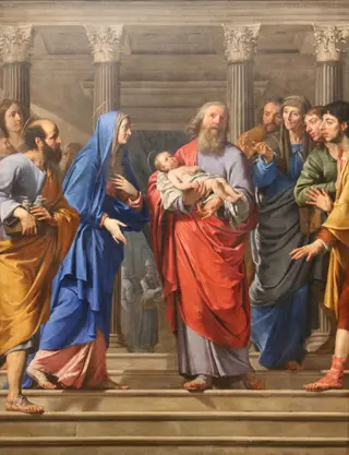 Presentation in the Temple, by Philippe de Champaigne, oil, 1648