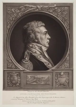 Louis, Chevalier de Toussard, by Max Rosenthal, ink, 1900