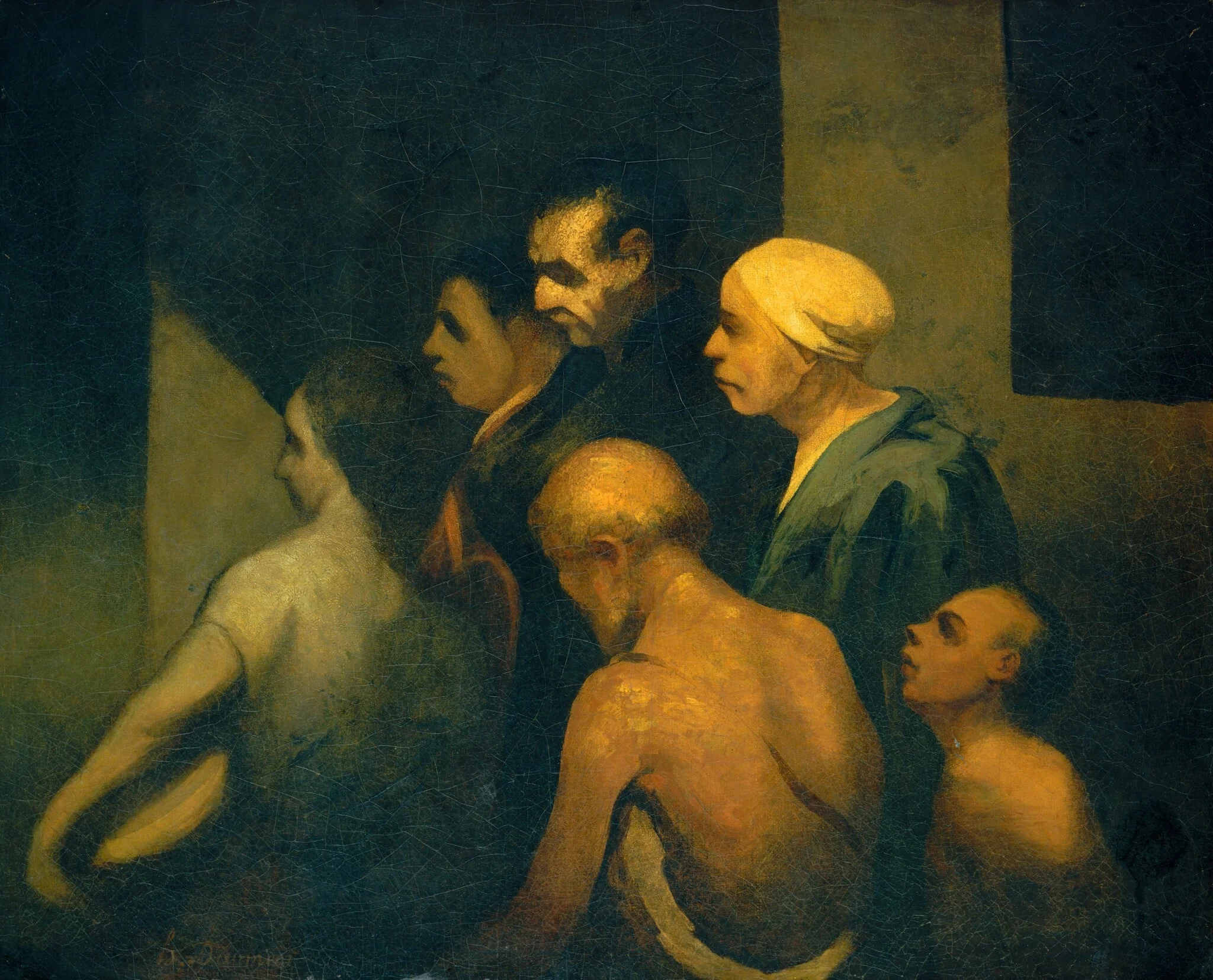 The Beggars, detail