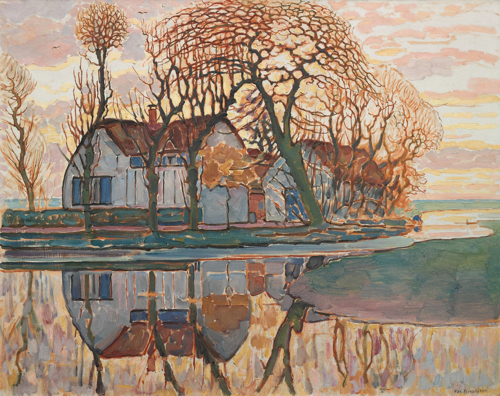 Farm near Duivendrecht, detail
