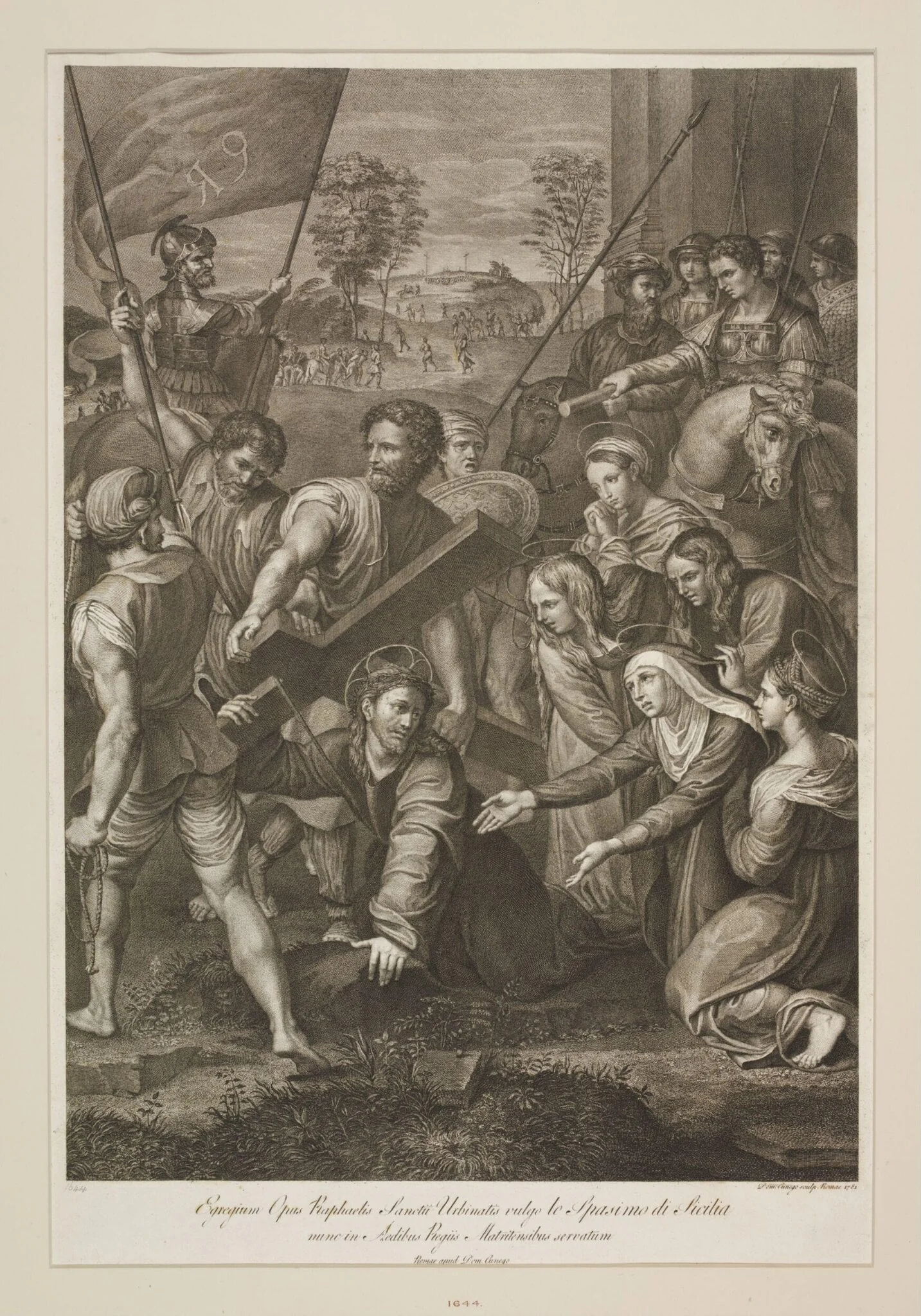 Christ Bearing the Cross, detail