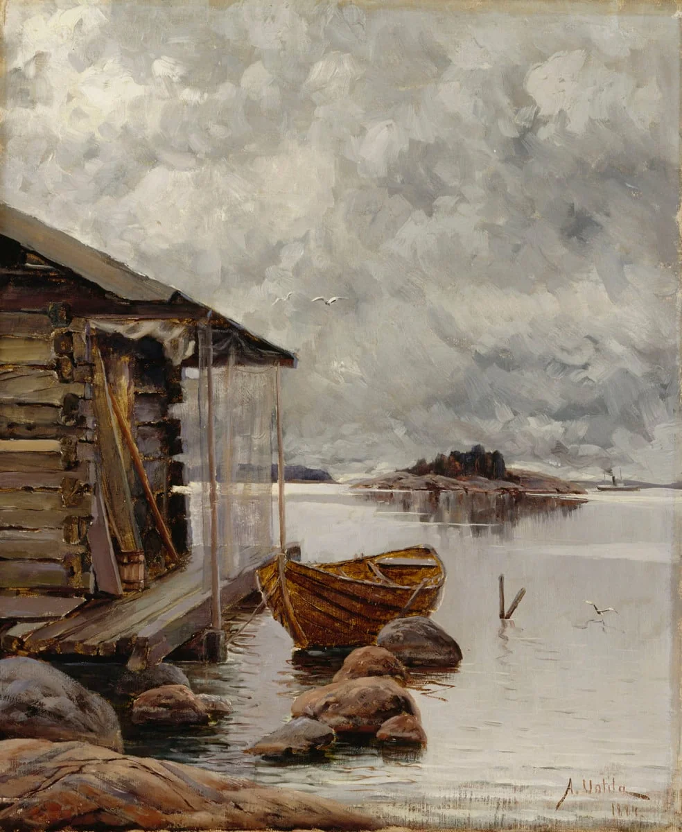 Nuottakota, detail