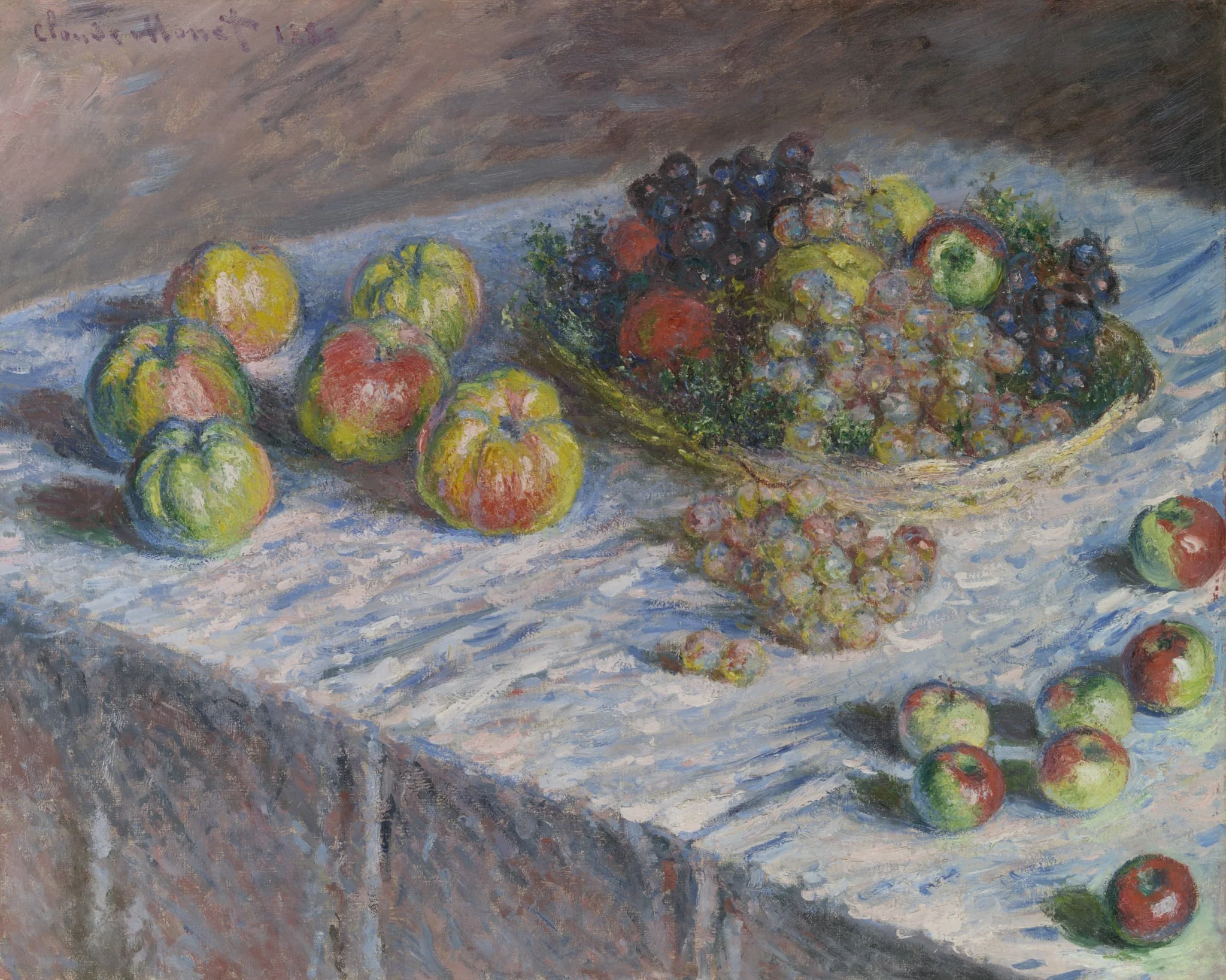 Apples and Grapes, detail