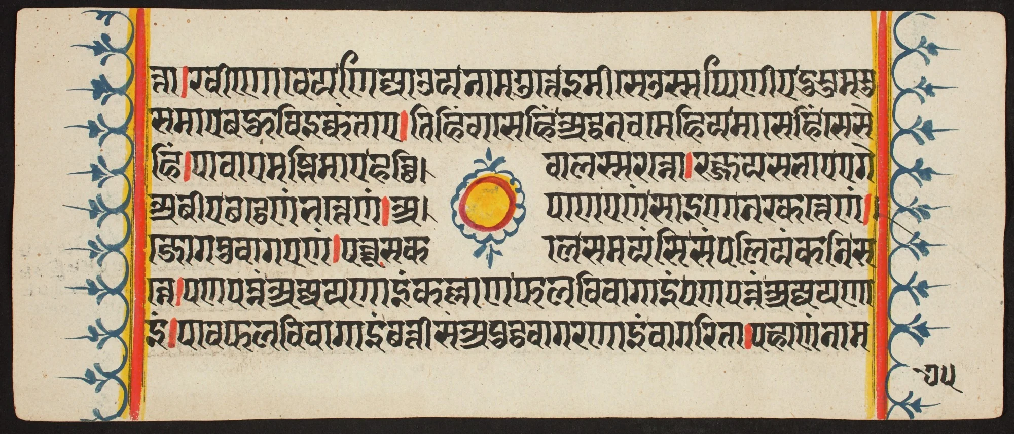 Kalpa Sutra, detail