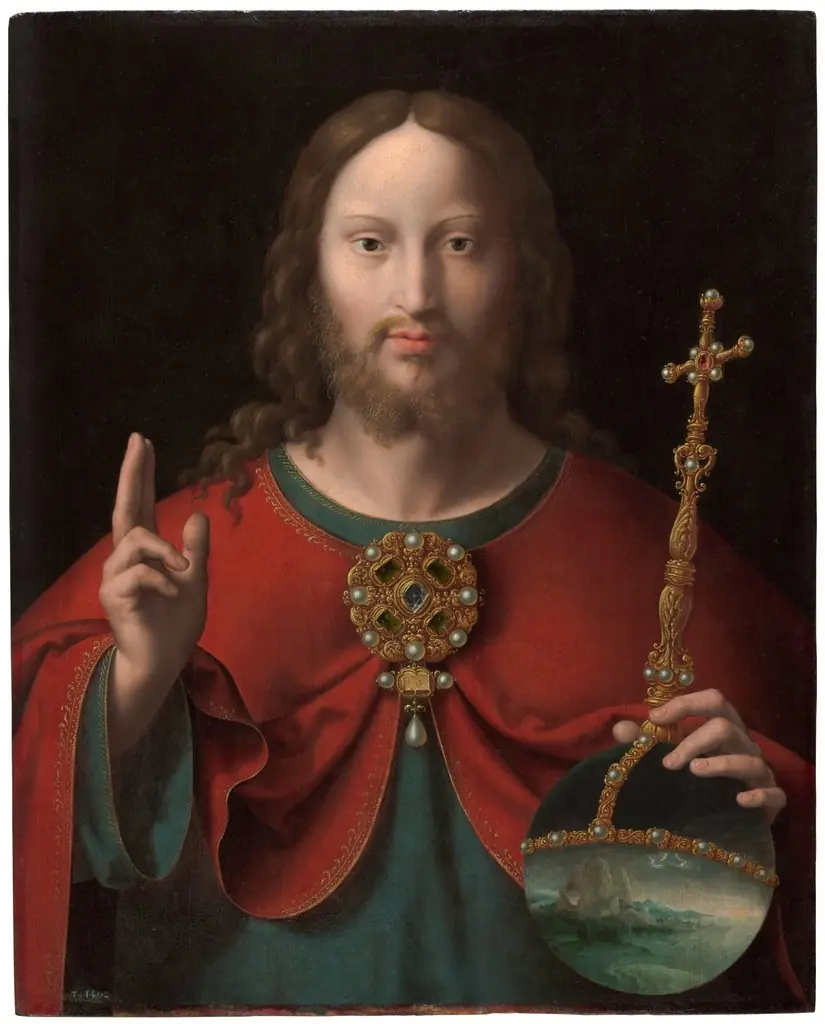 Christ the Saviour, by Joos van Cleve, unspecified, 1530