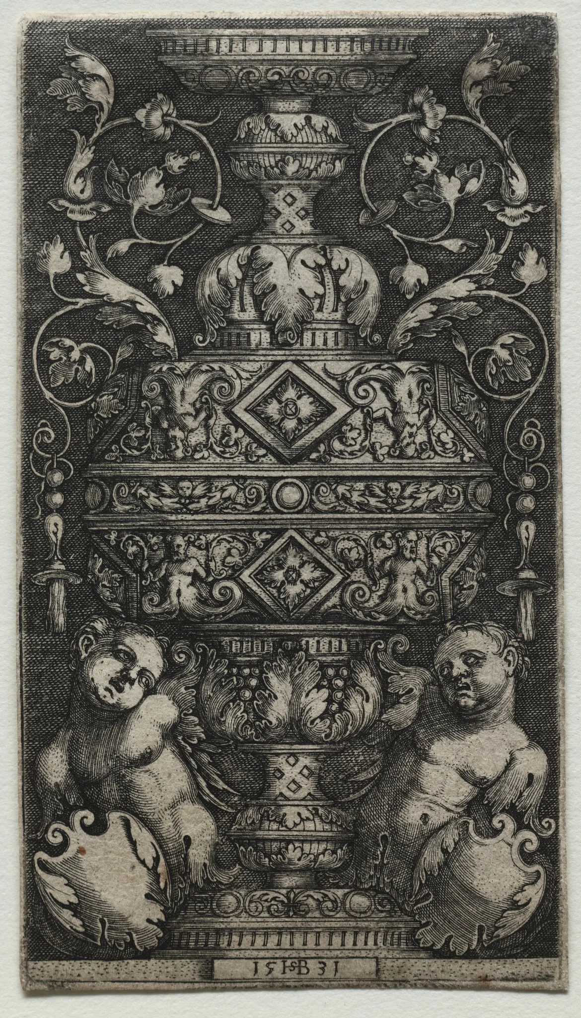 Vase Orné d'Enfans, detail