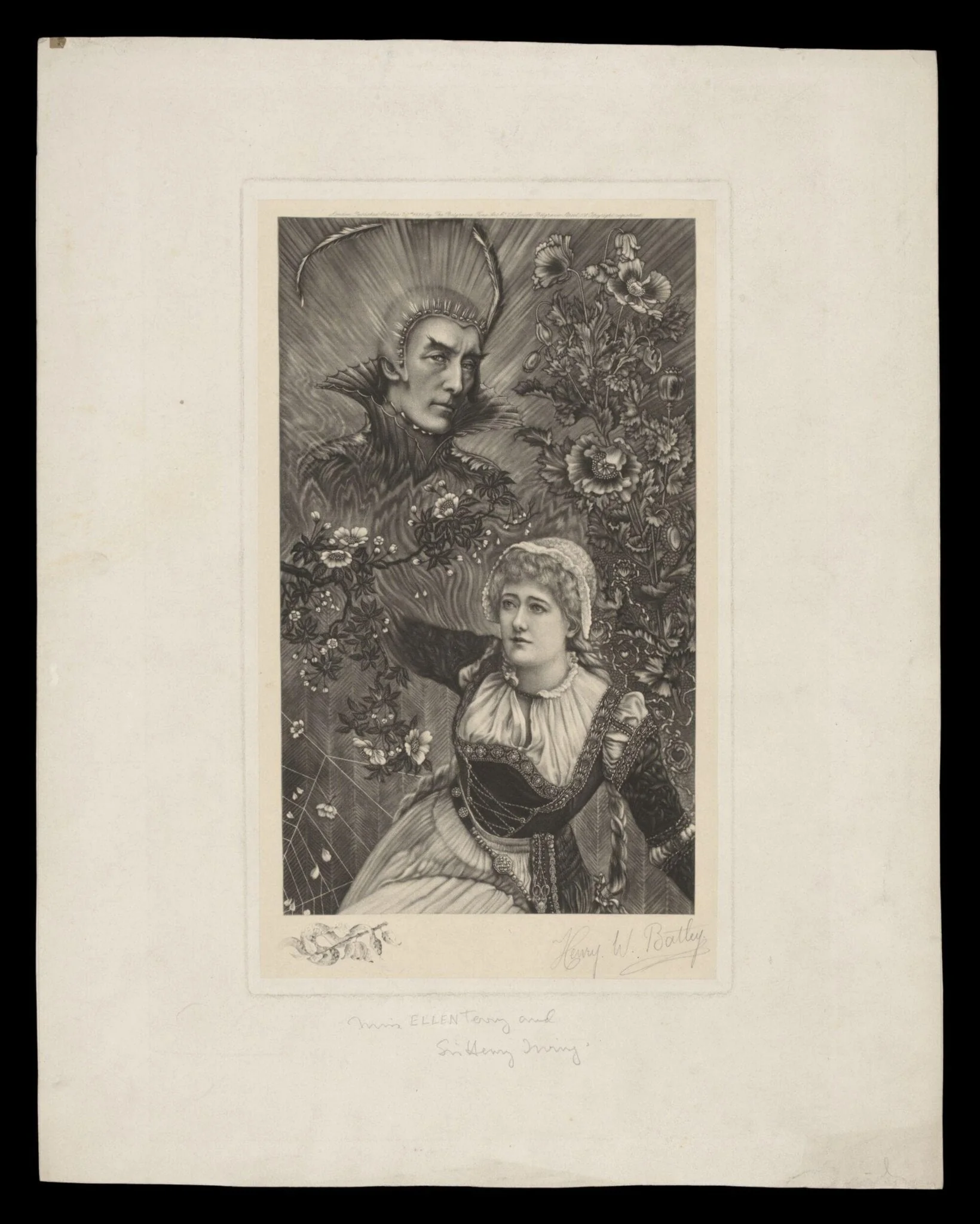H Beard Print Collection, detail