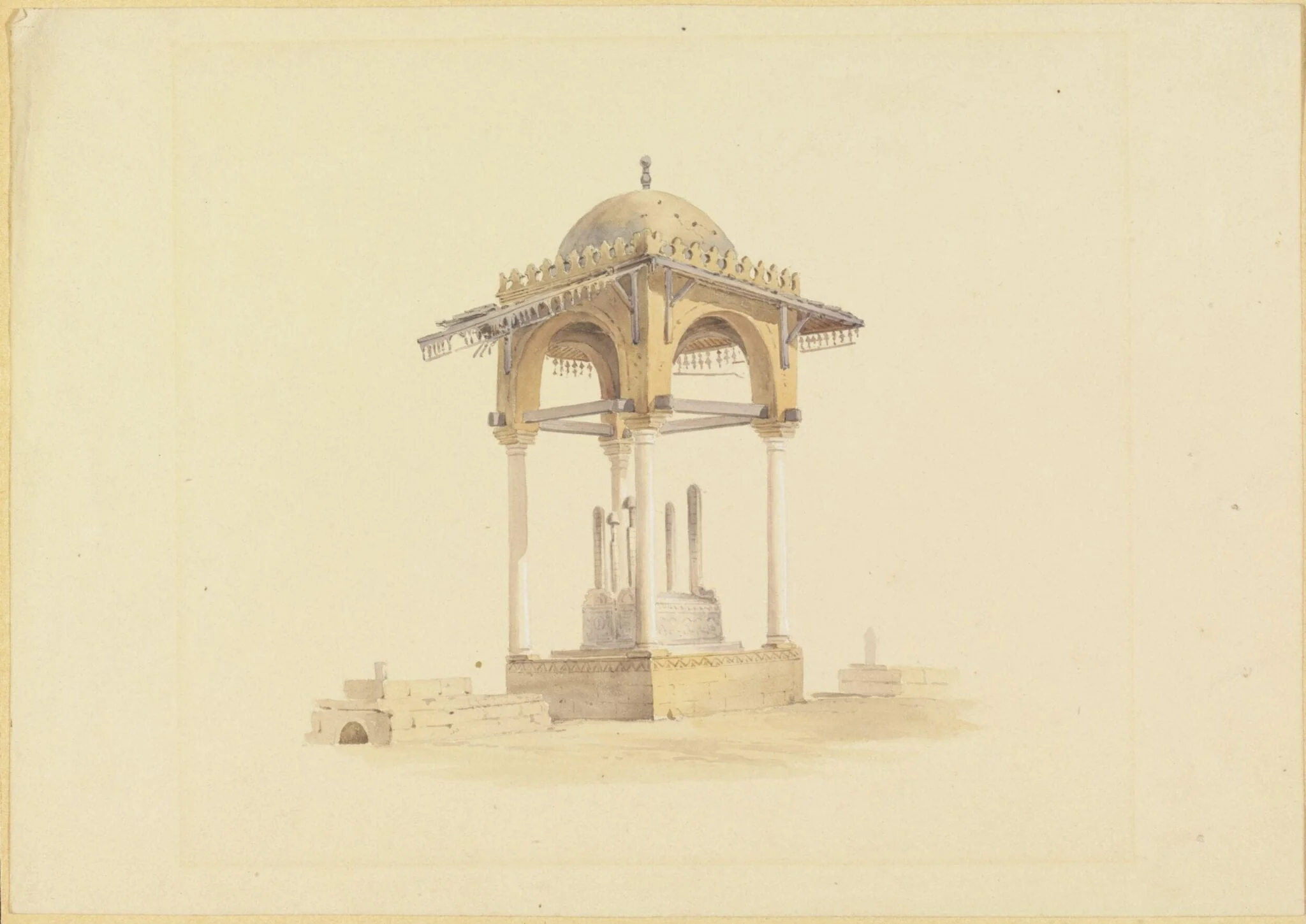 Tomb of a private family of wealth - Cairo -, detail
