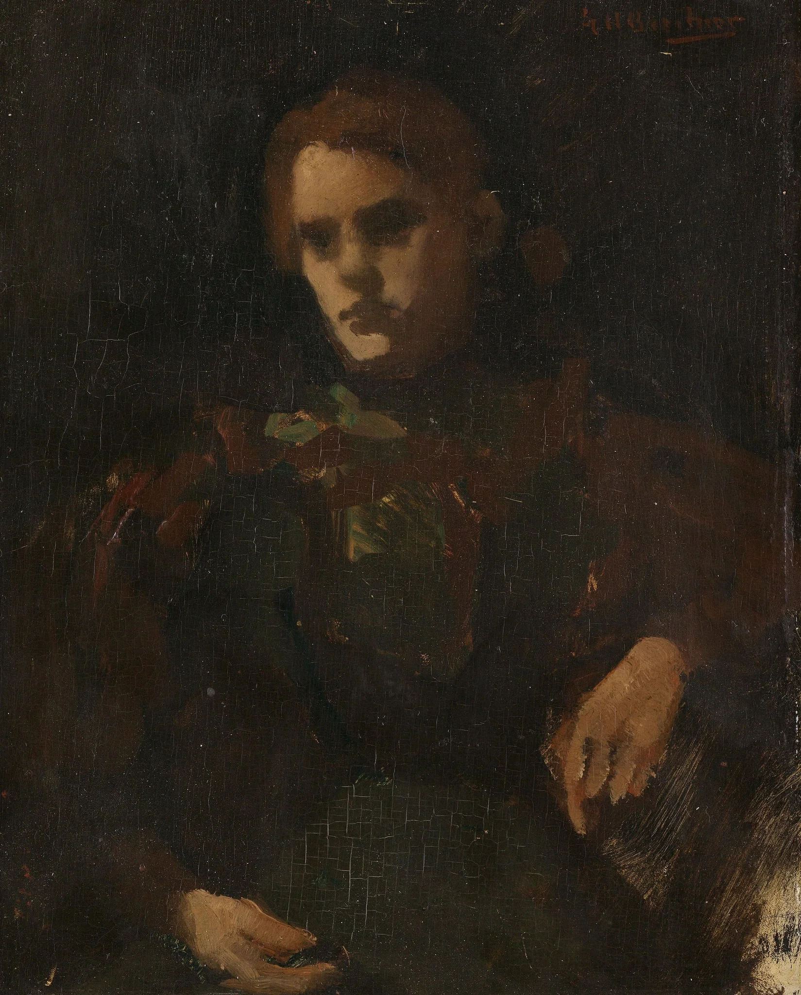 Study after the Model (Geesje Kwak?), detail