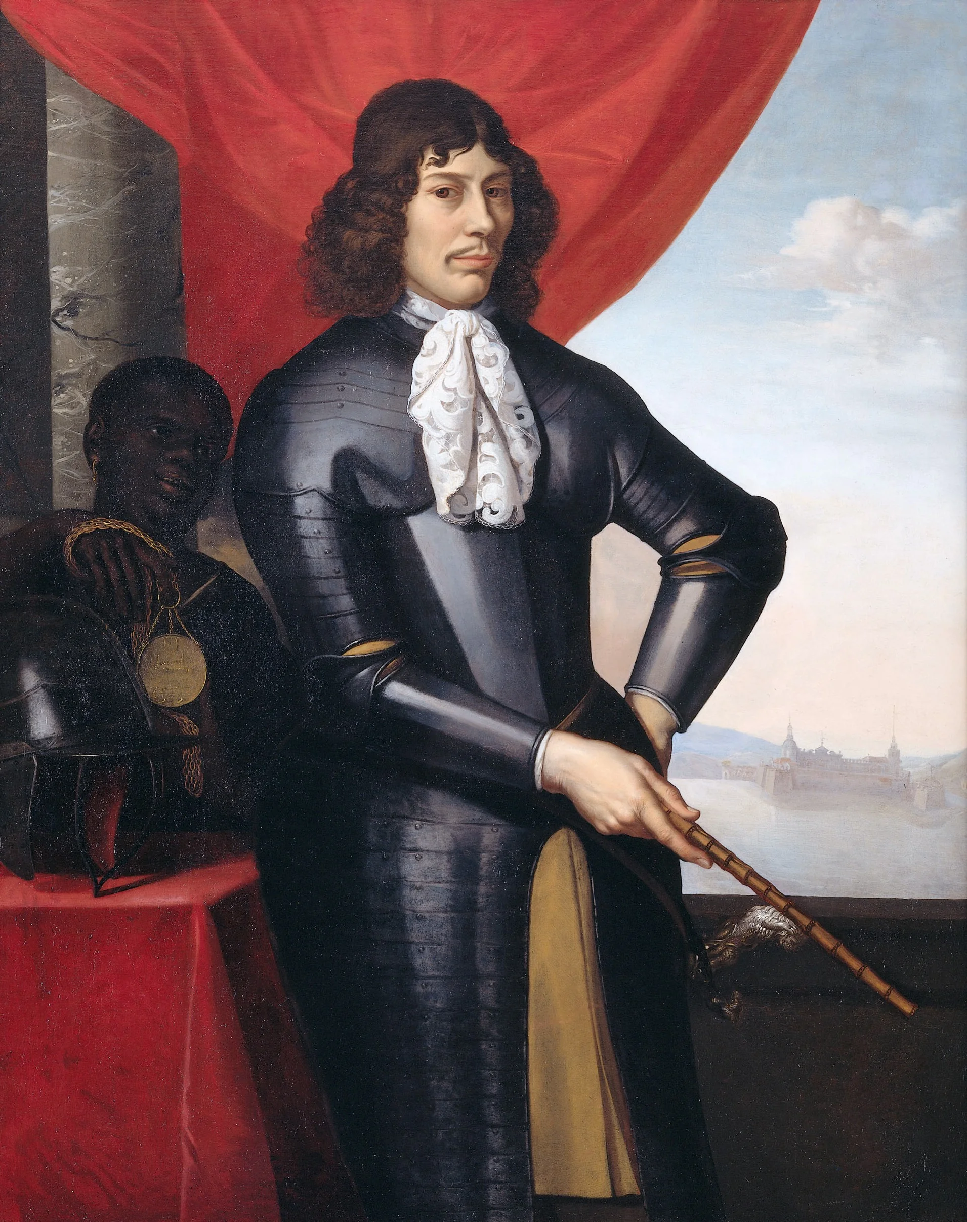 Portrait of Jan Valckenburgh, detail