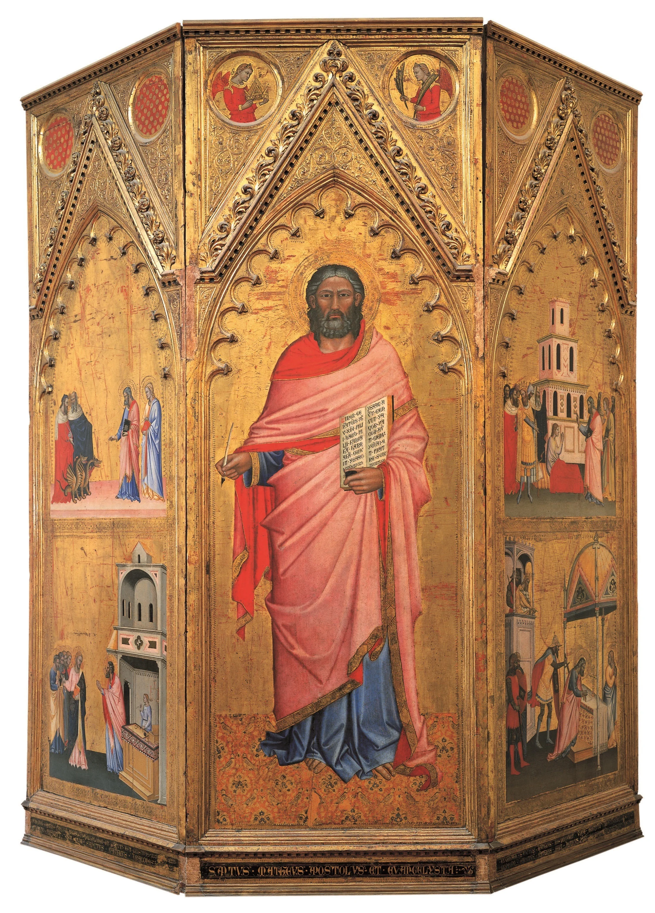 Saint Matthew the Evangelist, detail