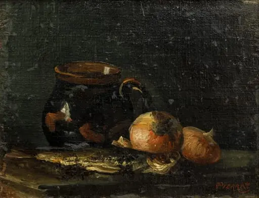Natură statică, by Constant Nicolas Pierrat, unspecified, 1869