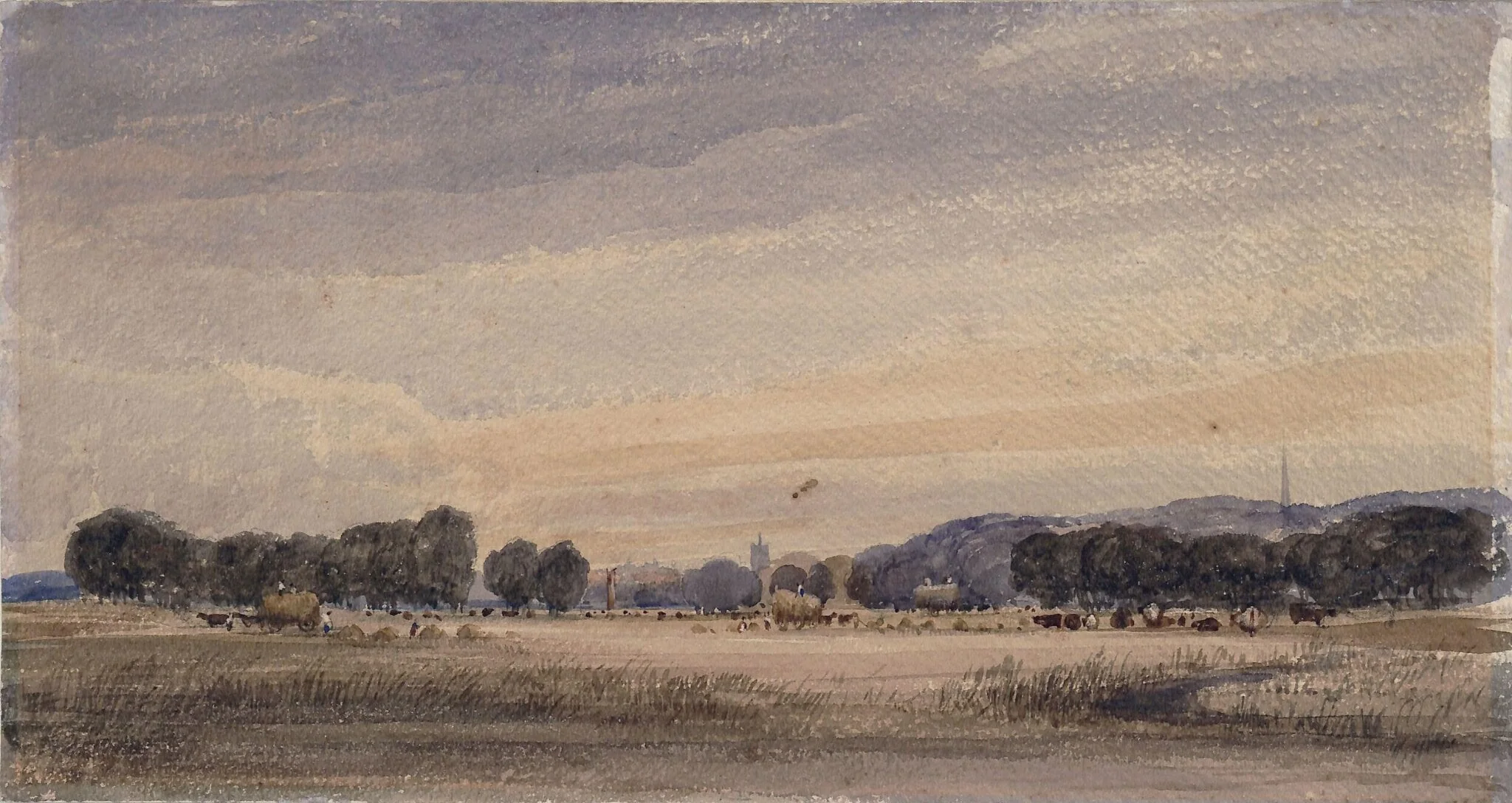 Fields near Norwich, detail