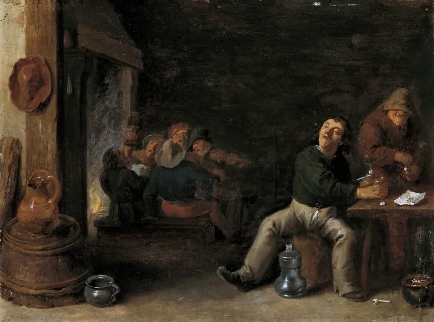 Bauernschenke, detail