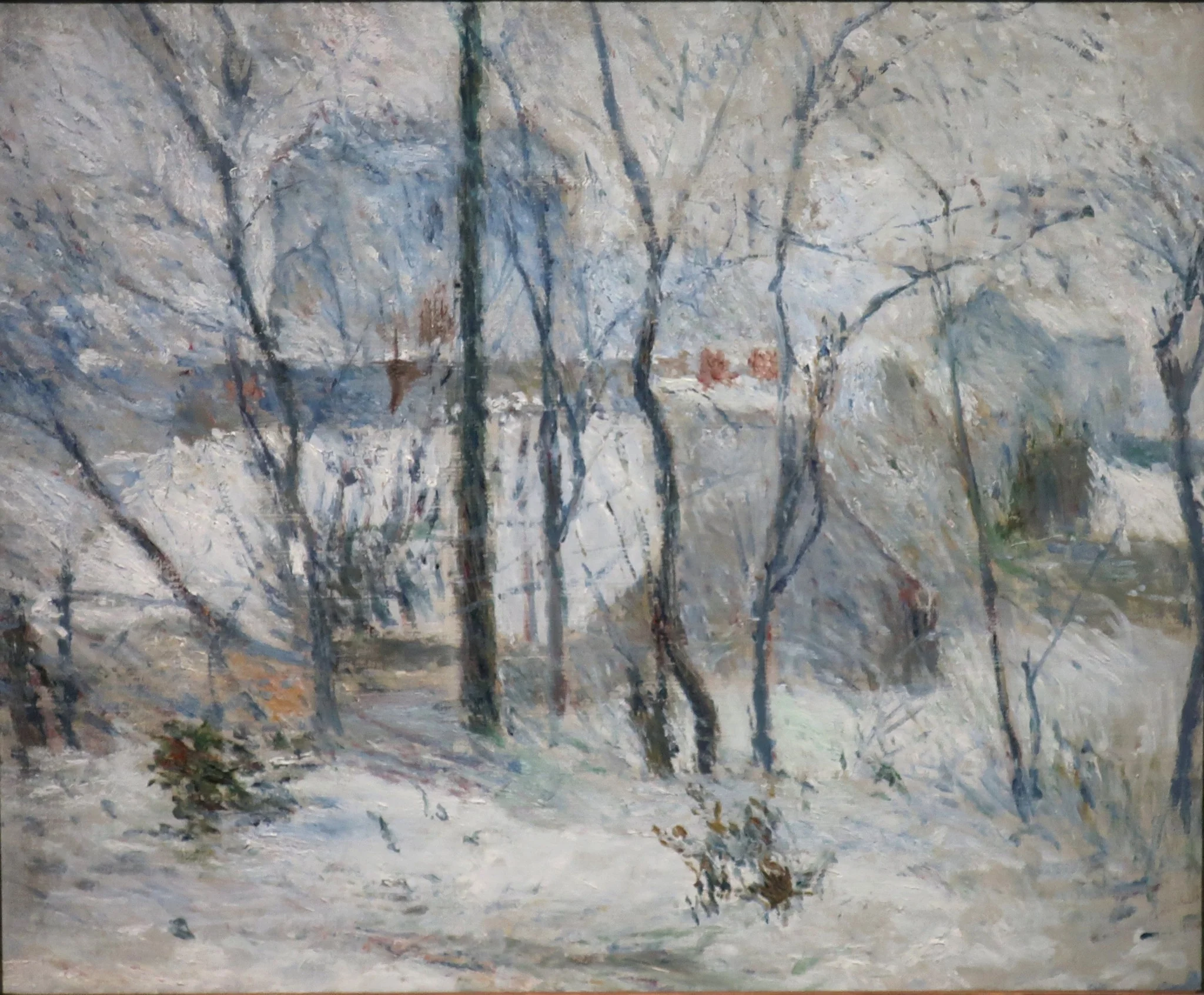 Garden in Snow, detail