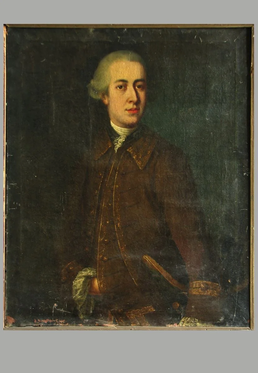 Johann Friedrich Czekelius von Rosenfeld (în Reg. Inv.: Johann Fr. von Rosenfeld), detail