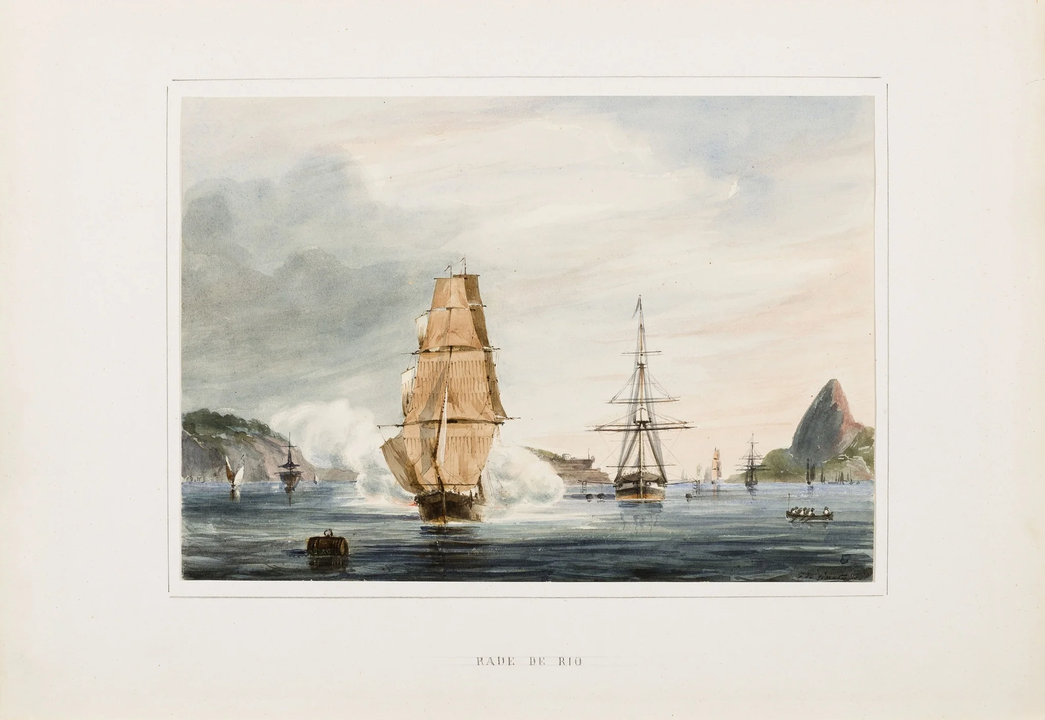 Rade de Rio, detail