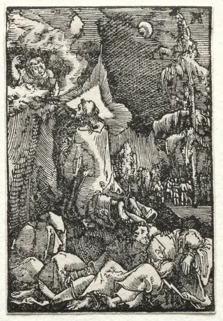 The Fall and Redemption of Man:  Chirst on the Mount of Olives, by Albrecht Altdorfer, 1515