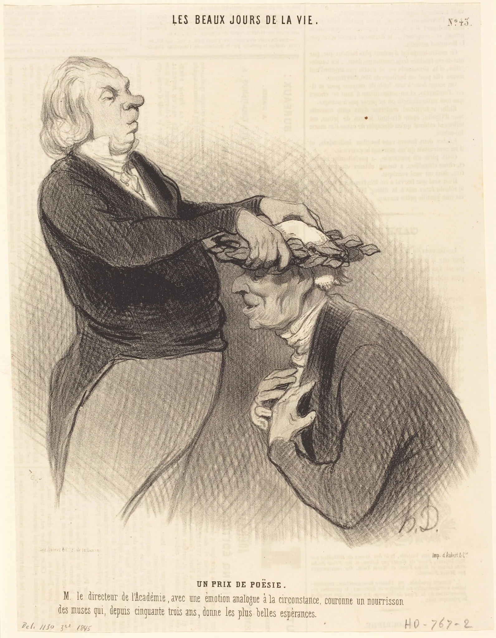 Un Prix de poésie, detail