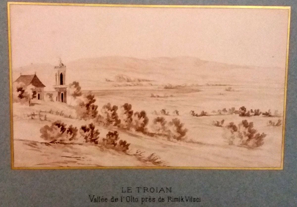 Valea Oltului, detail