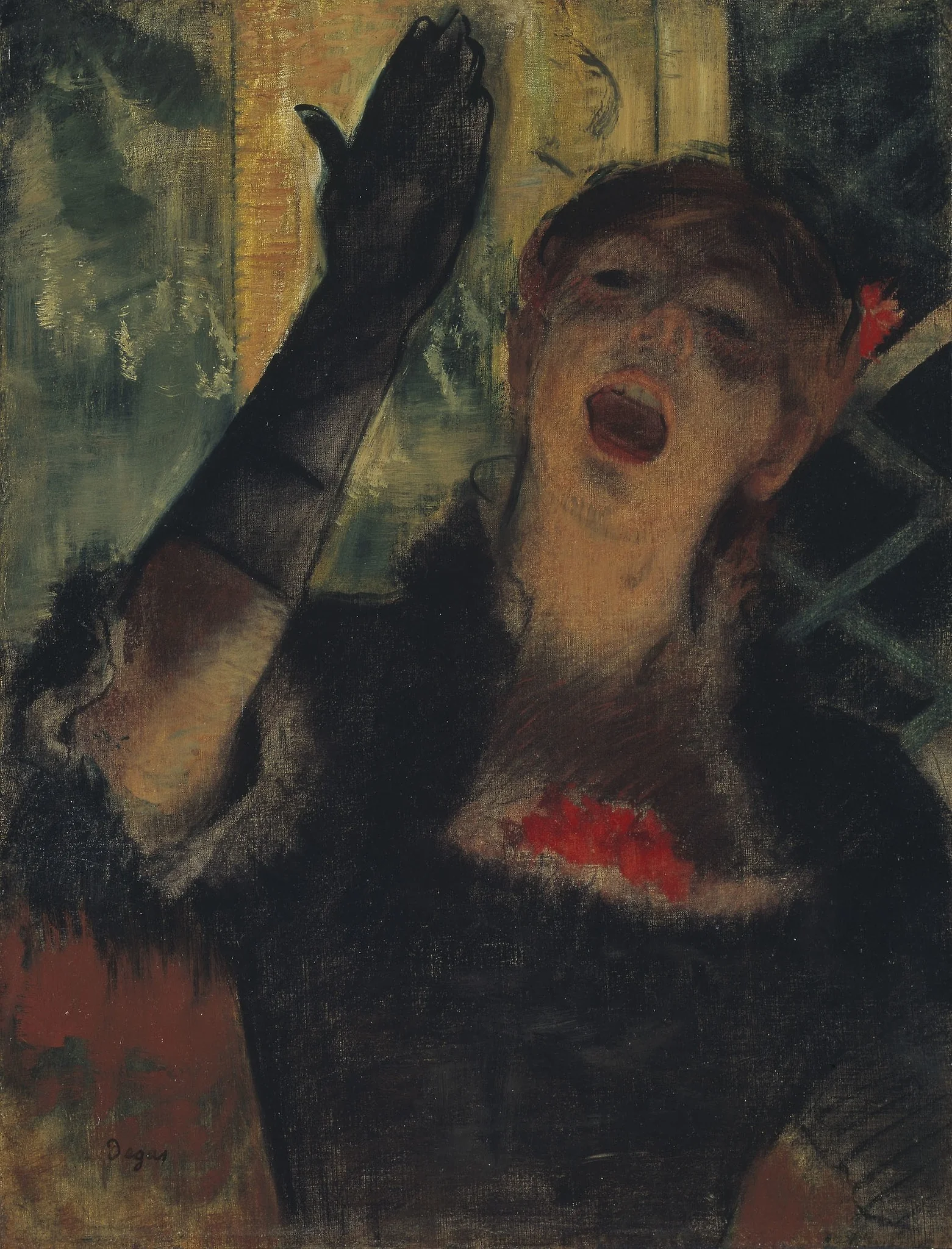 Café Singer, detail