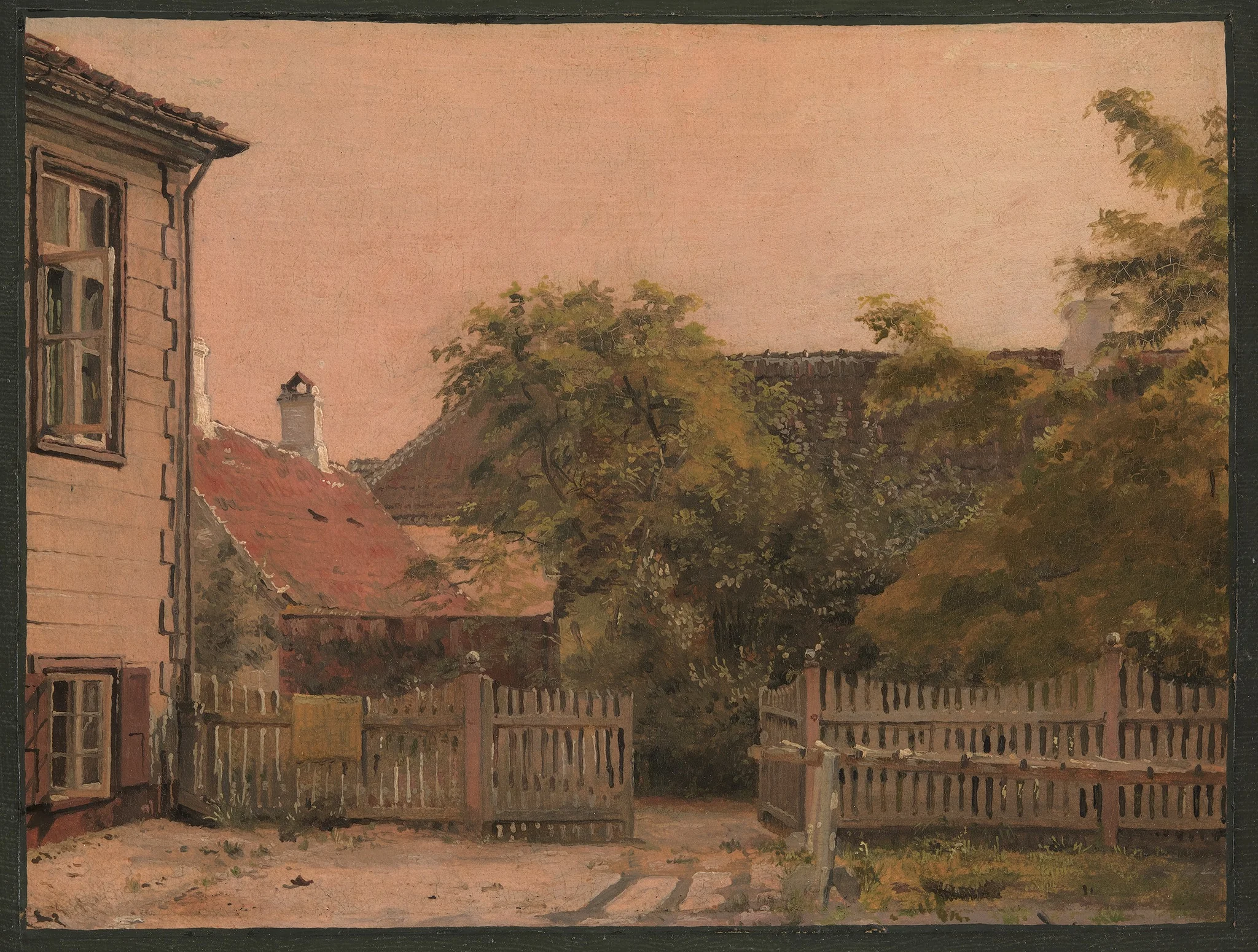 A Corner of the Artist´s Father's House, detail