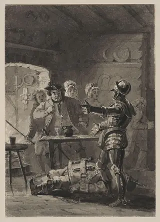 Tristram Shandy, by Luke Clennell