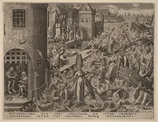 Hope, by Philip Galle, ink, 1559