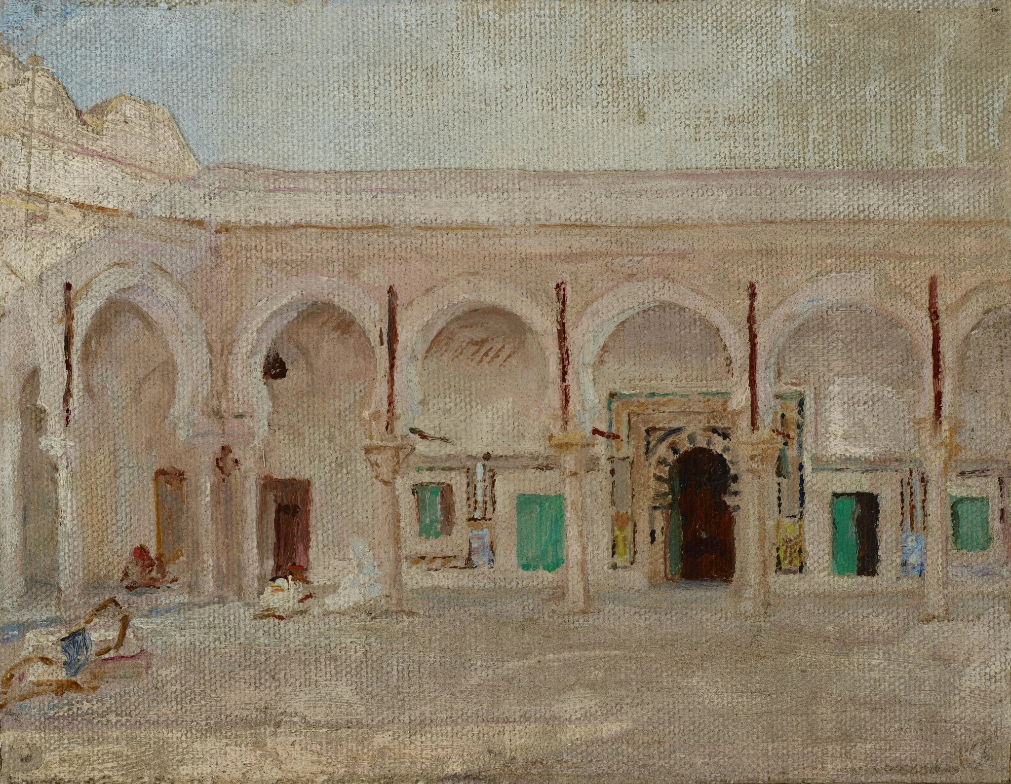 Kairouan (Courtyard in the Mosque of the Sword), detail