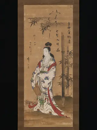 Gyoran Kannon, by Miyagawa Chōshun, unspecified, 1741
