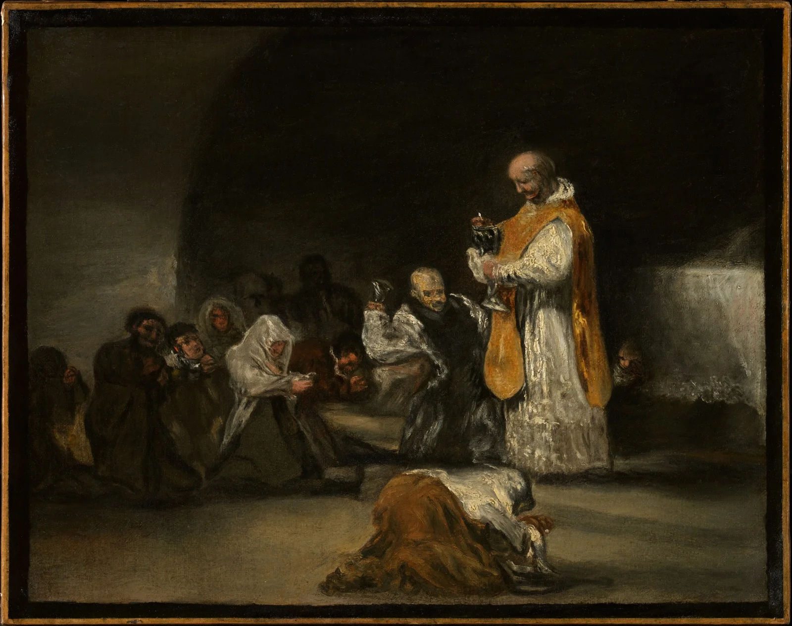 The Communion (A Mass), detail
