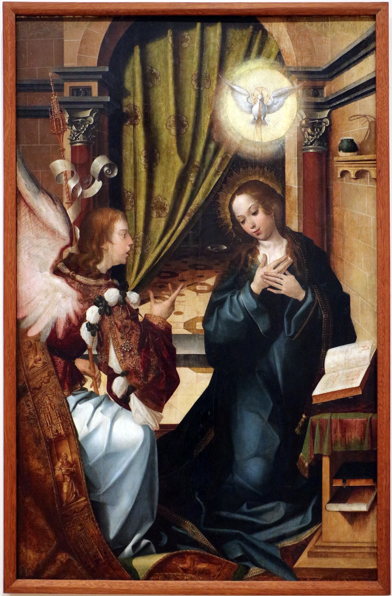 Anunciação, detail