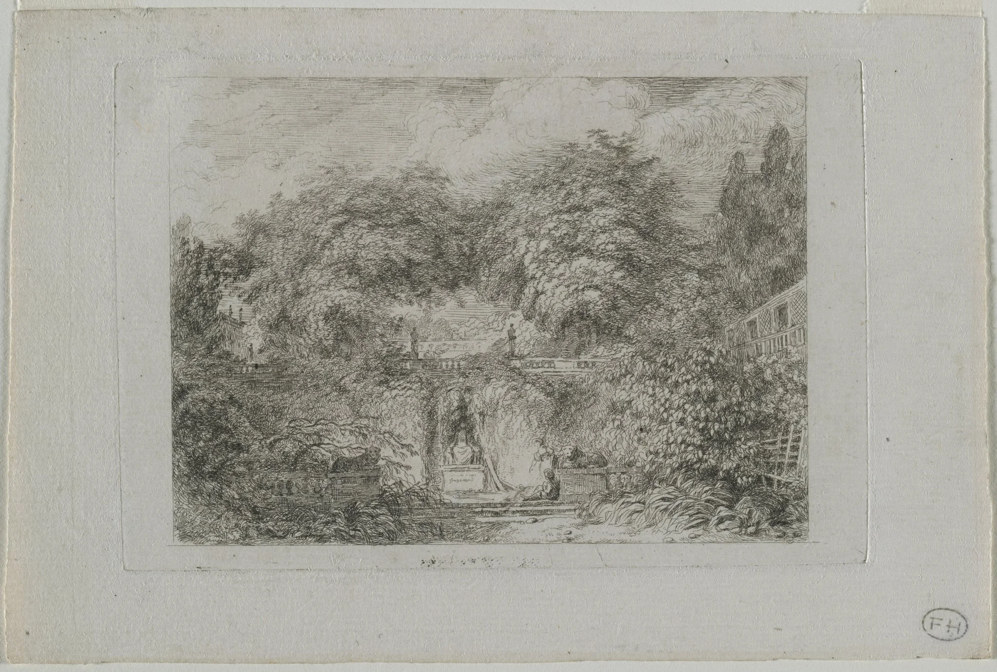 The Little Park, detail