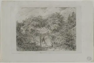 The Little Park, by Jean Honoré Fragonard, 1763