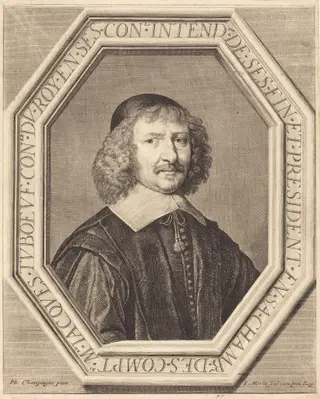 Jacques Tuboeuf, by Jean Morin, ink, 1625
