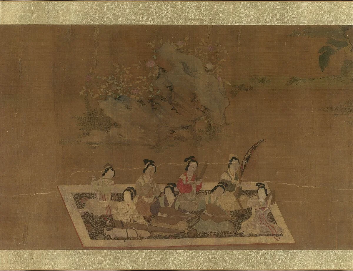 明 佚名 蘇蕙璇璣圖 卷|Lady Su Hui and Her Verse Puzzle, detail