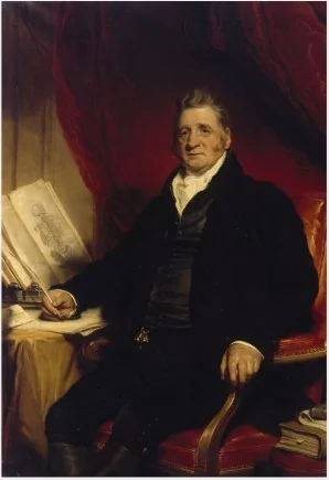 Portrait of Edward Harrison (?1763-1838), detail