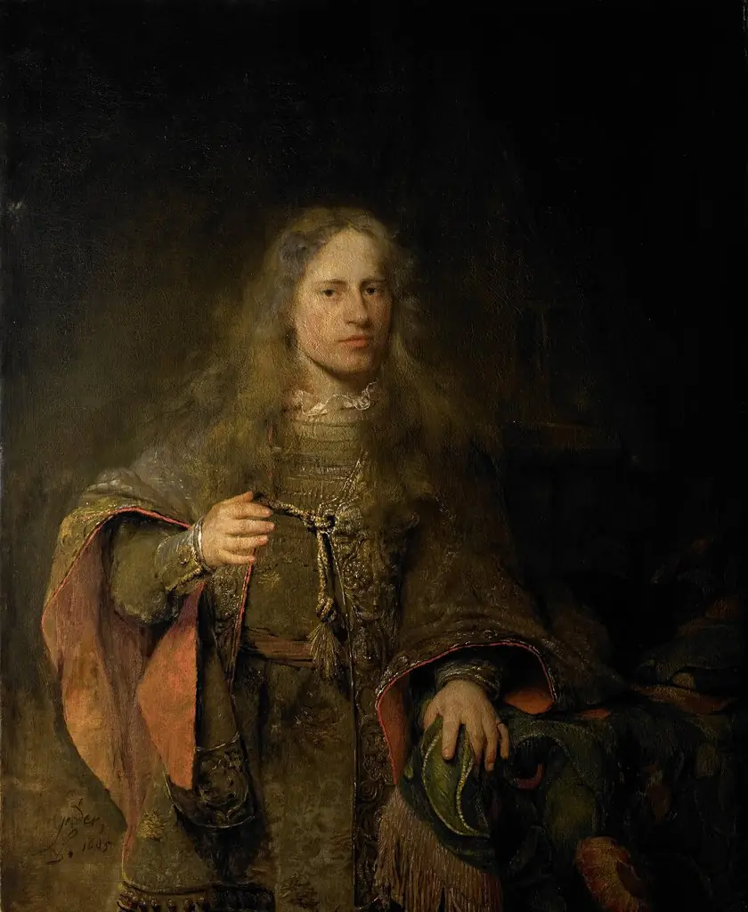 Portrait of Ernest de Beveren, Lord of West-IJsselmonde and De Lindt, by Arent de Gelder, oil, 1693