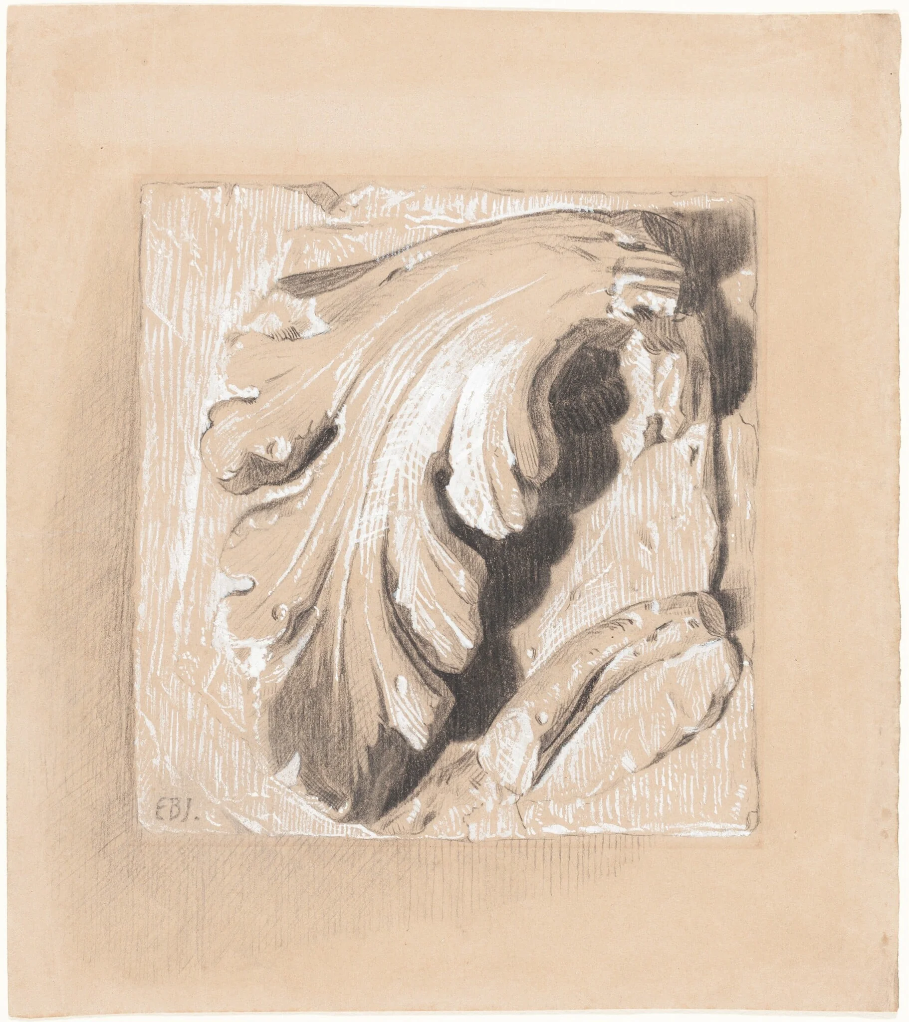 A Fragment from an Antique Frieze, detail