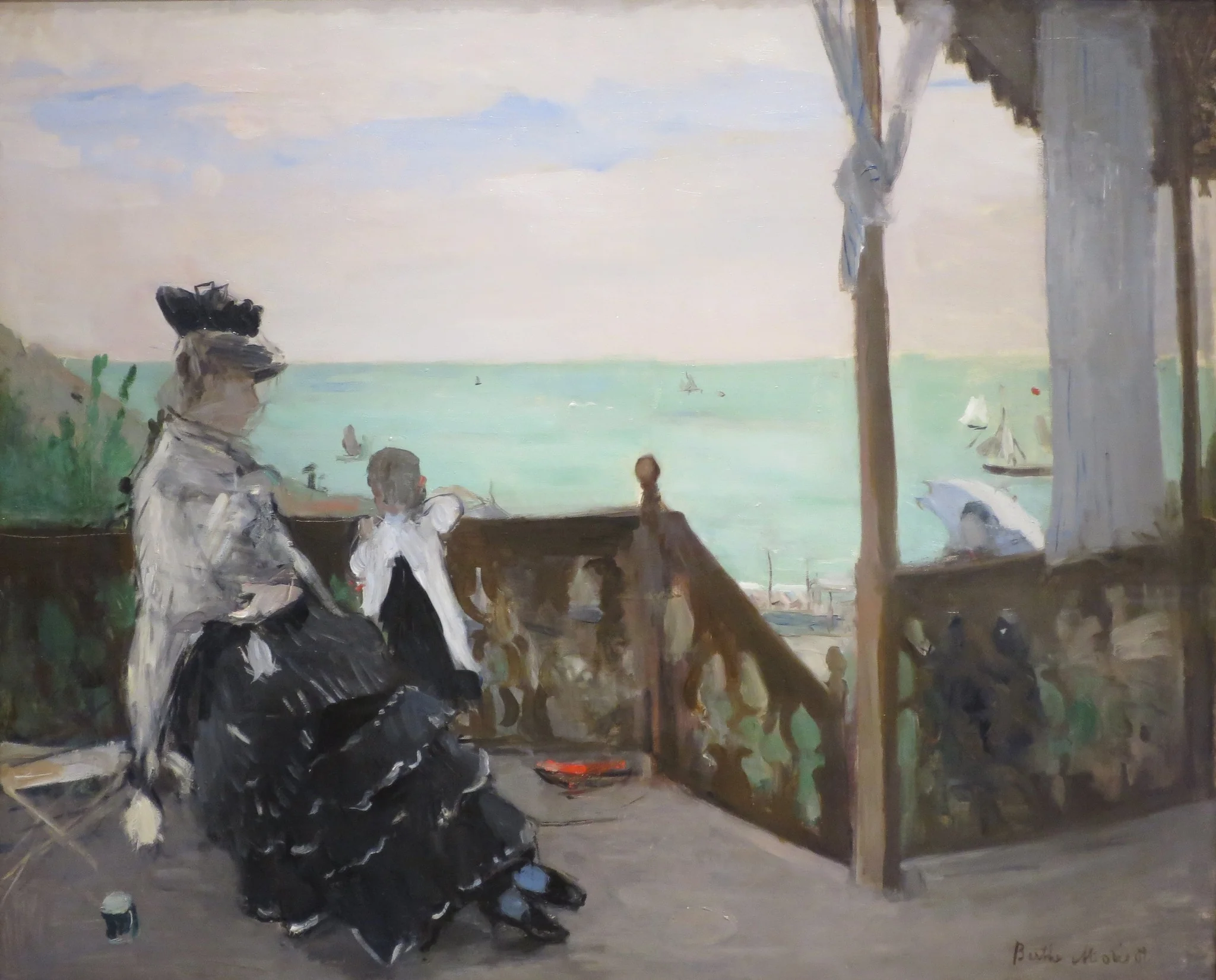 In a Villa at the Seaside, detail