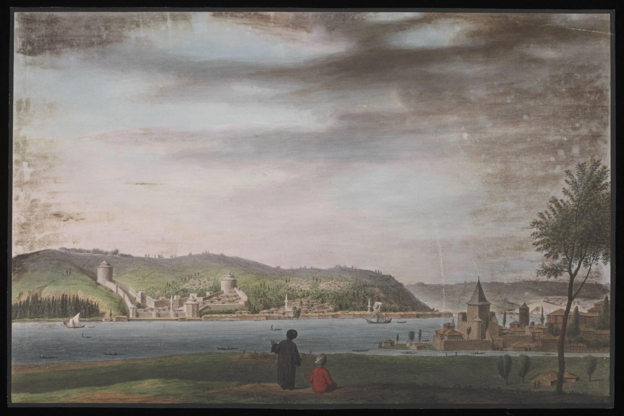 The Castles of Europe and Asia, Istanbul, detail