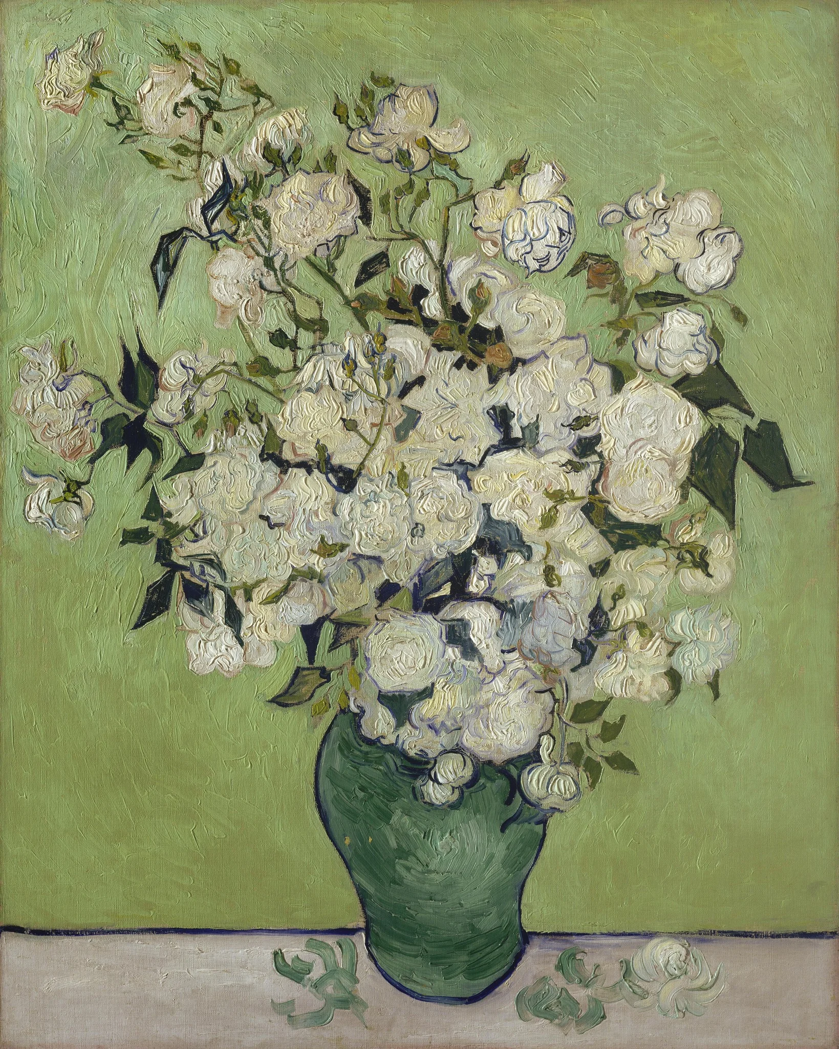Roses, detail