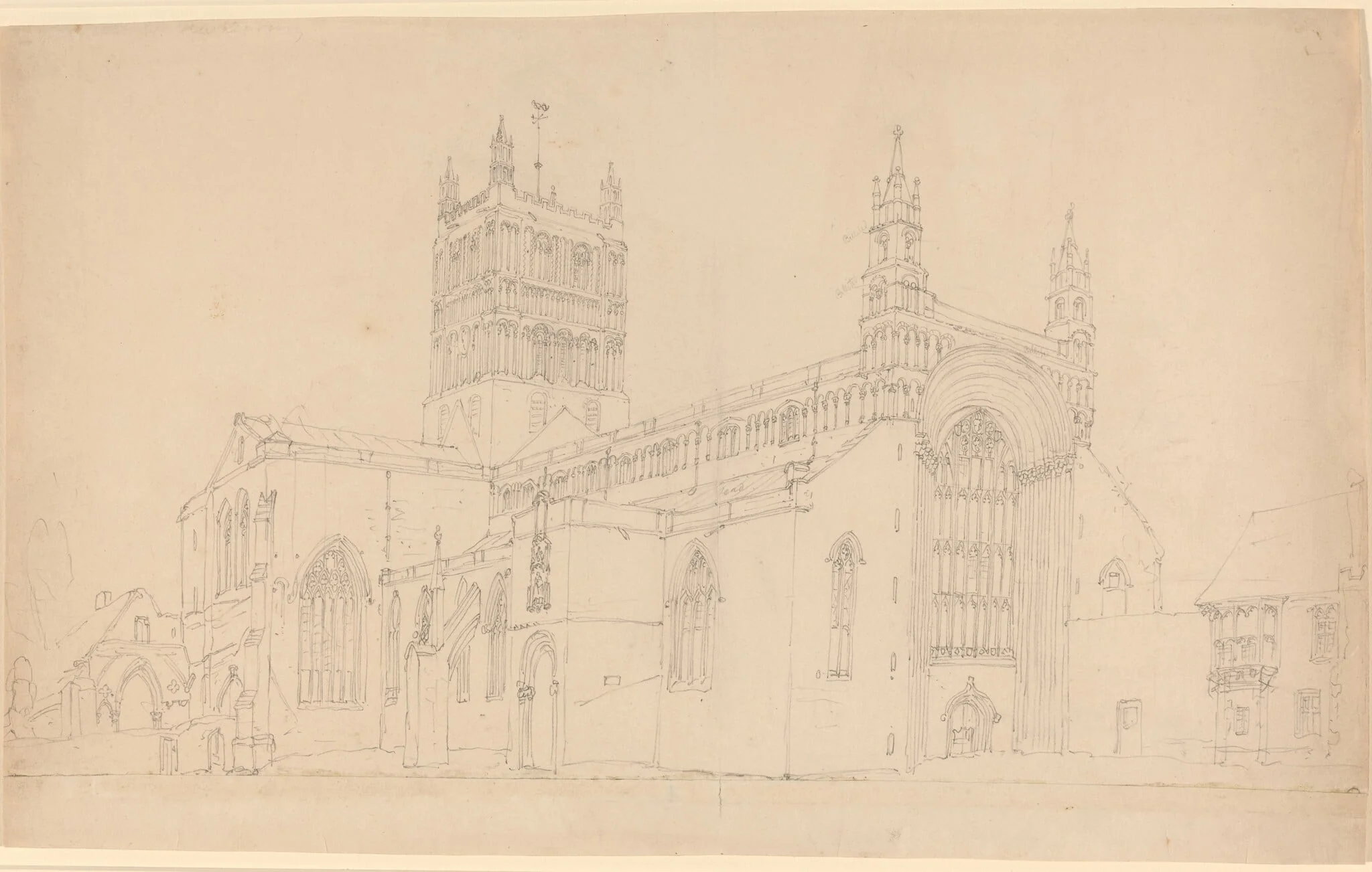 Tewkesbury Abbey, detail