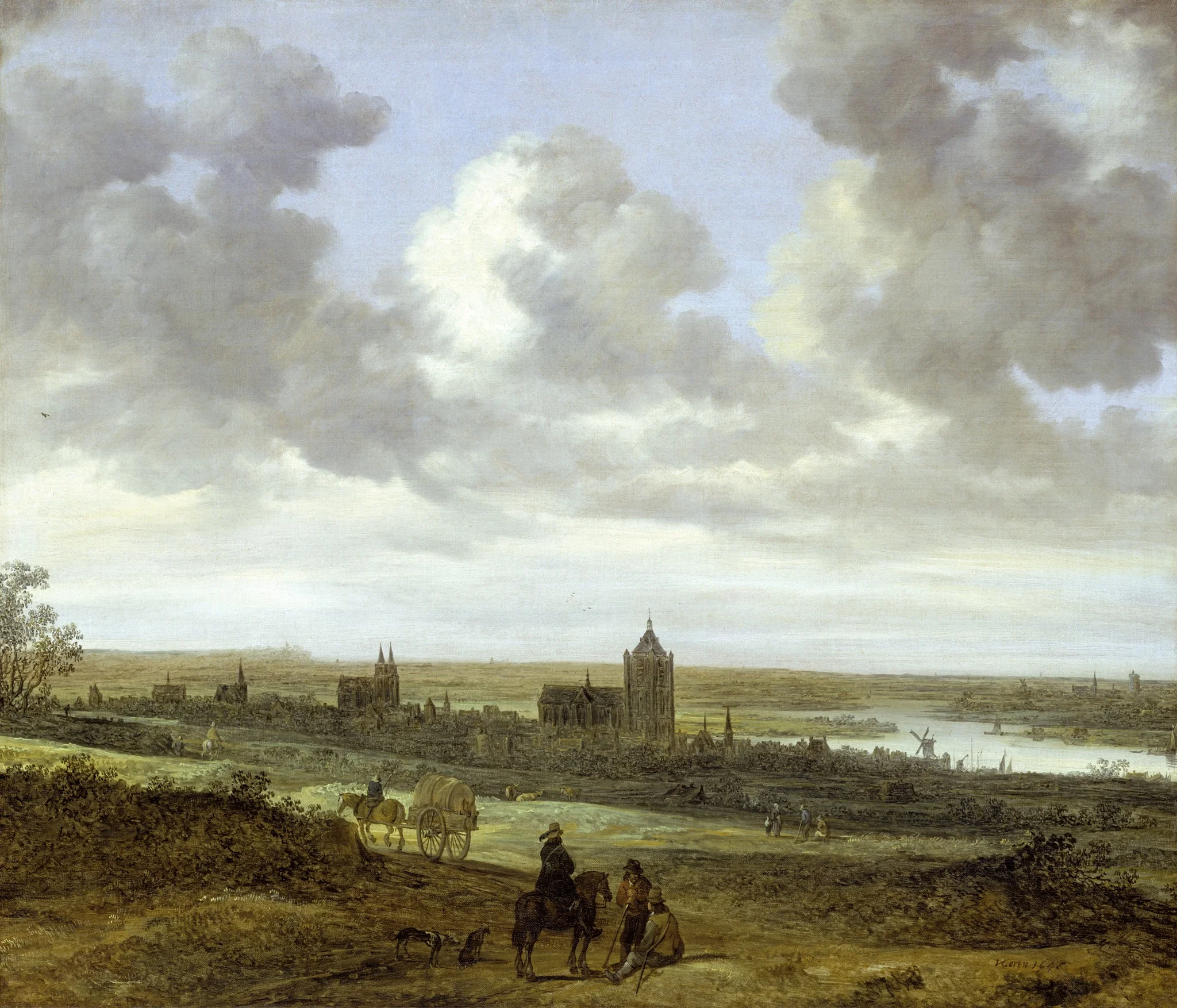 A View of Arnhem, detail